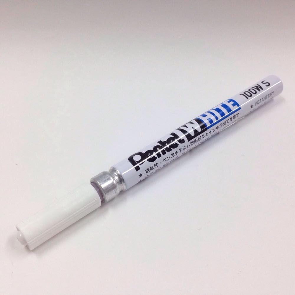 Pentel White 100WS Marker FIne